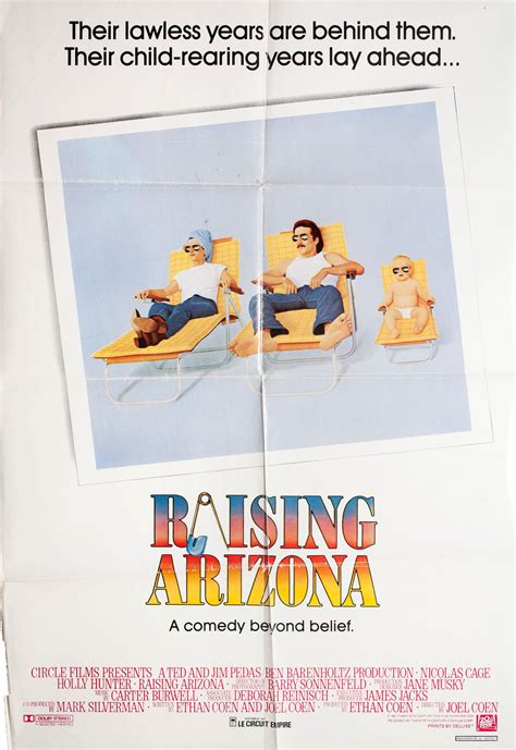 Raising Arizona Original 1987 Lebanese One Sheet Movie Poster - Posteritati Movie Poster Gallery