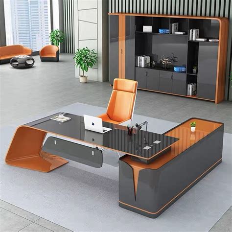 Office Furniture Luxury Office Desk MDF Boss Executive Desk - Exeutive Desk and Luxury Executive ...