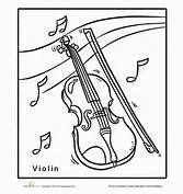 violin worksheets - Bing Images | Violin, Kindergarten coloring pages, Kindergarten music