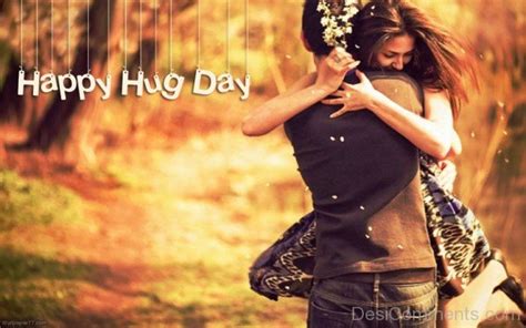 Happy Hug Day Image - Desi Comments