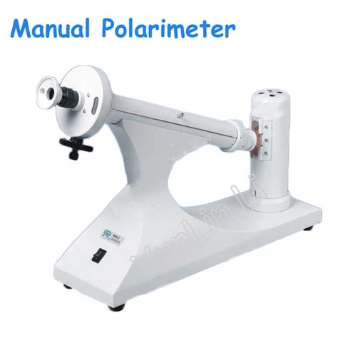 Manual Polarimeter with Circle Specific Optical Rotation Measurement Polarimeter Circle Light ...