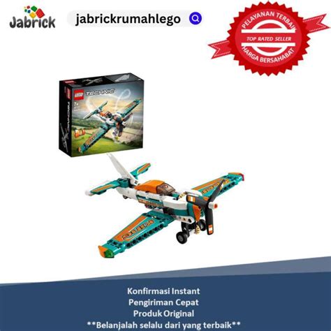 Promo LEGO 42117 Technic Race Plane Toy to Jet Aeroplane 2 in 1 Stunt ...