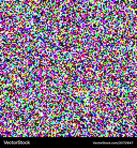 Tv pixel noise grain screen background Royalty Free Vector