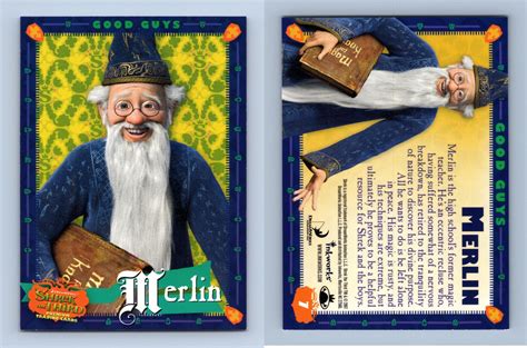 Merlin #7 Shrek The Third 2007 Inkworks Trading Card