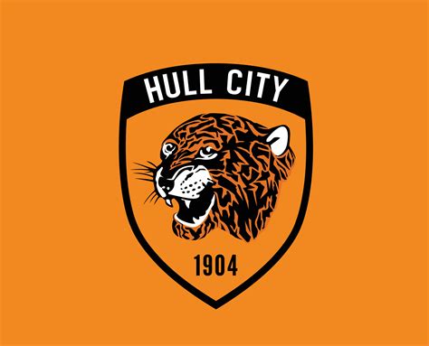 Hull City Club Symbol Logo Premier League Football Abstract Design ...