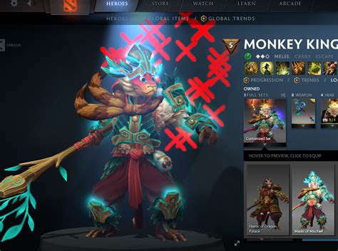 Monkey King Dota 2 Set / Zosuleobv6mfqm / Create, share and explore a ...