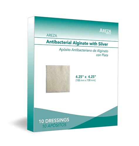 Buy Silver Alginate (Antibacterial Alginate with Silver) 4.25"x4.25 ...