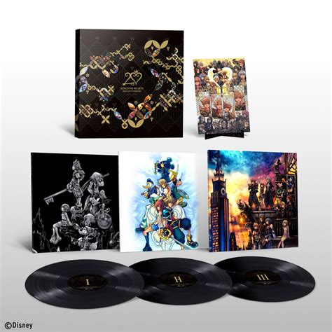 KINGDOM HEARTS 20TH ANNIVERSARY VINYL LP BOX | Square Enix Store