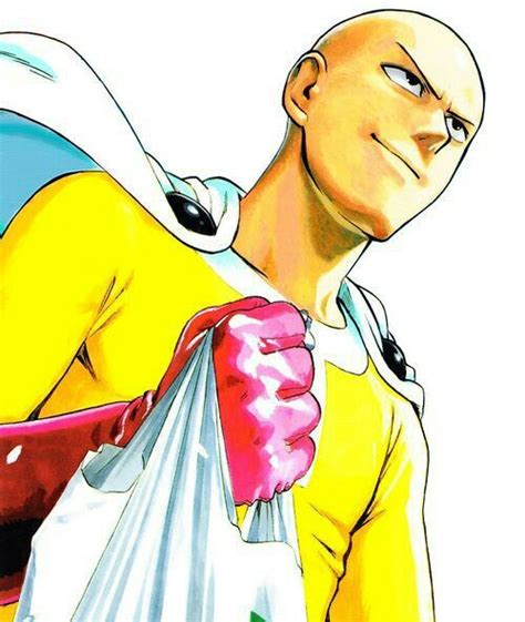 Saitama, groceries; One Punch Man | Anime one punch man, Saitama one punch, Saitama one punch man