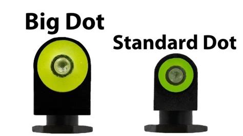 Big Dot vs. Standard Dot Sights - XS Sights