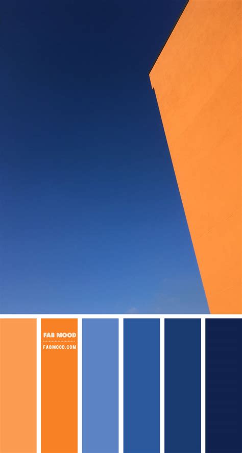 Blue and Orange Color Scheme – Color Palette #75 1 - Fab Mood | Wedding Color, Haircuts ...