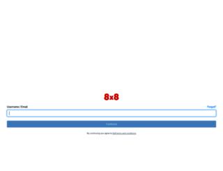 Access dashboard.8x8.com. 8x8 Log In