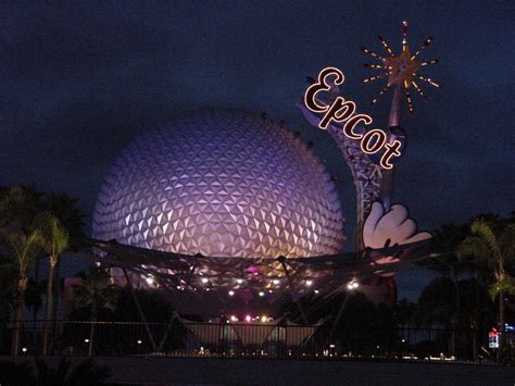 EPCOT Spaceship Earth Night 4 by AreteStock on DeviantArt