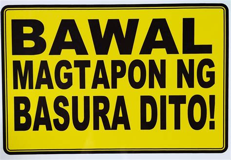 Tarpaulin Bawal Mag Tapon Ng Basura Dito Logo Png - limitahan dito