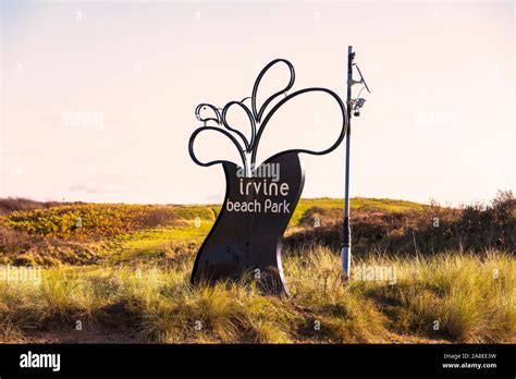 Irvine Beach Park, Irvine, Ayrshire, Scotland, UK Stock Photo - Alamy