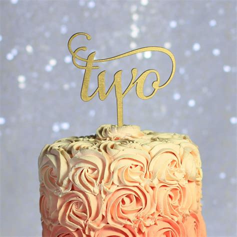 Gold Number Cake Topper Birthday Party Cake Topper - Etsy