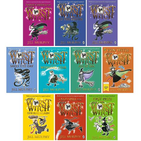 Worst witch series 10 books collection set by jill murphy | The Book Bundle