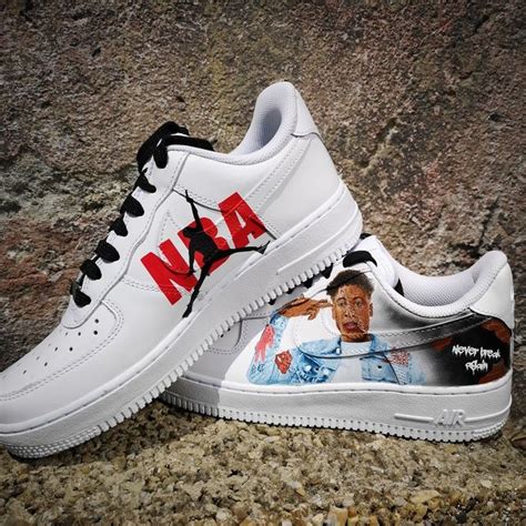 Nba Youngboy Custom Air Forces - CUSTOME MNH