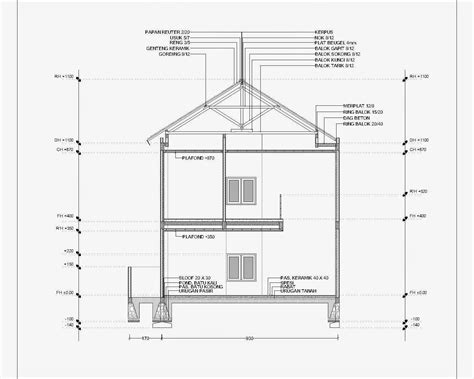 Aksesoris 26 Gambar Potongan Rumah Minimalis Sederhana Gambar Minimalis