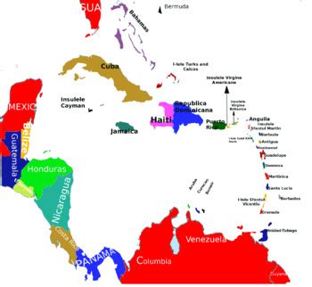 Islands and countries in Central America by Dumitru Ionut bogdan