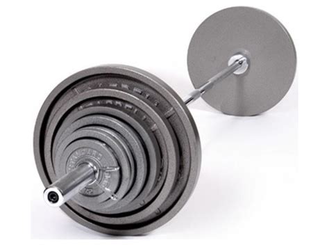 300 lb Olympic Weight Set w/ 7 ft Bar