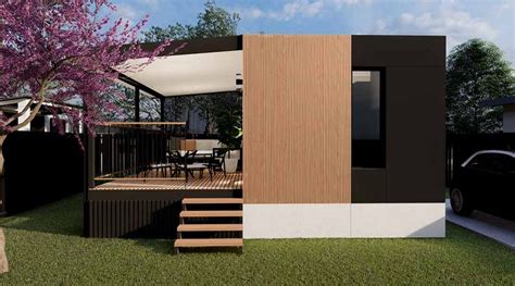 One Bedroom Prebuilt Modular Home Modern in 2020 | Modular homes, House design, Tiny house design