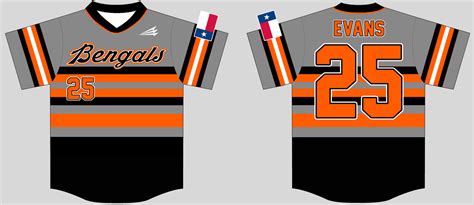 Bengals Custom Throwback Baseball Jerseys