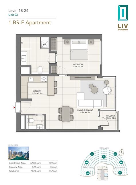 LIV Waterside Floor Plan - Apartments, Townhouses & Villas