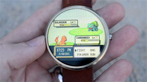 Pokemon Watch Face for Moto 360 and Android Wear Devices - YouTube