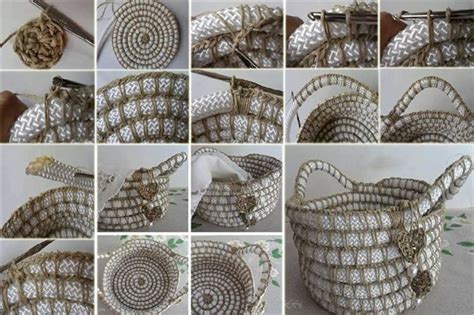 DIY Crochet Rope Basket Pictures, Photos, and Images for Facebook ...