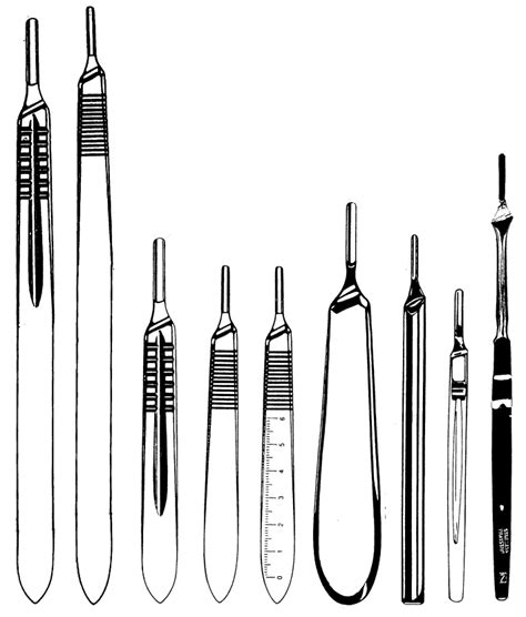 Conservation Support Systems - Scalpel Handles