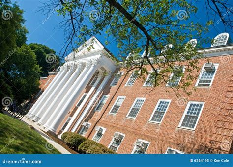 University campus building stock image. Image of college - 6264193