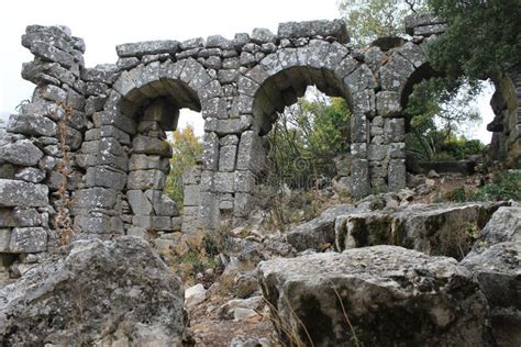 Termessos Ruins an Ancient City in the Historical Area of Pisidia Stock ...