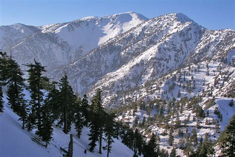 Where To Find Snow In California - File Snow On The Mountains Of ...