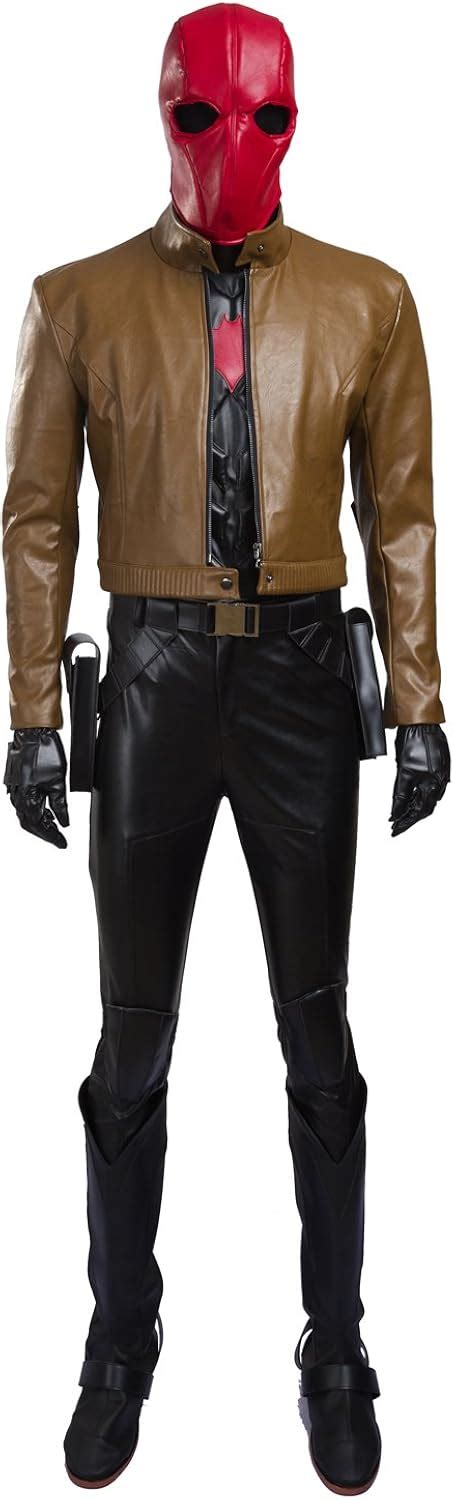 Amazon.com: Mtxc Men's Super Hero Movie Cosplay Jason Todd Costume Jason Todd Full Set: Clothing