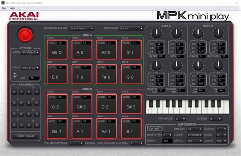 Akai Pro MPK Mini Play | How to use the Editor : Akai Professional