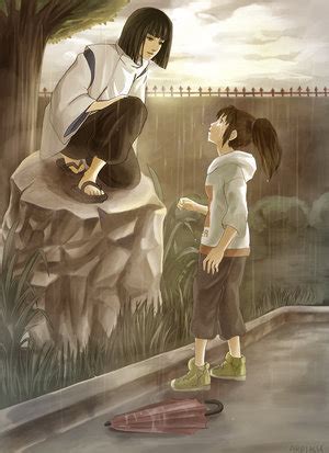 Chihiro and Haku - Spirited Away Fan Art (9409428) - Fanpop