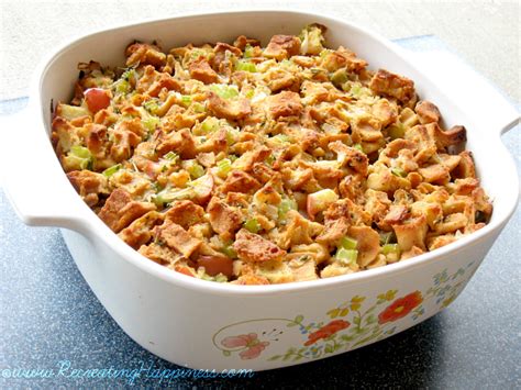 Ina’s Apple & Herb Stuffing / Dressing Made GF {Pinterest Submission #2}