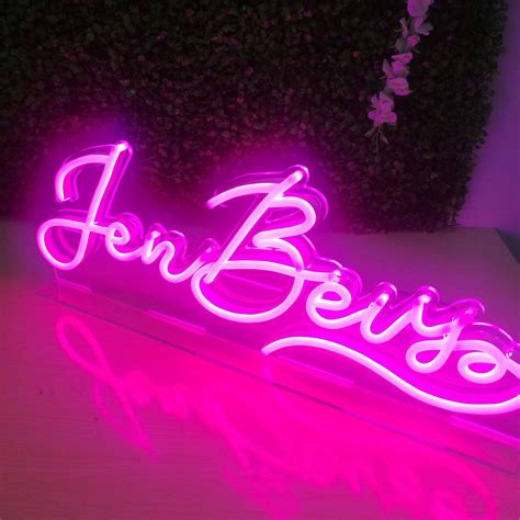 Desktop Neon Sign Stand Neon Sign Custom Flex Led Neon Light | Etsy