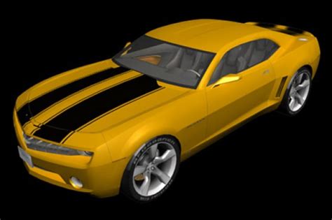 Chevrolet Camaro 3D model Download for Free