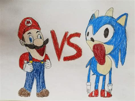 Stupid Mario vs Sonic the Derphog | SMG4 Amino