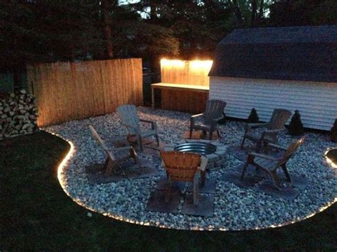 46 Inspiration Backyard Lighting for Outdoor Decor | Backyard fire ...