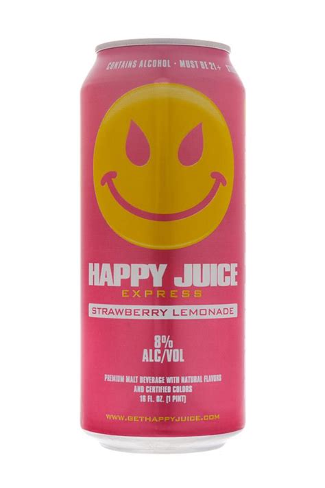 Strawberry Lemonade | Happy Juice | BevNET.com Product Review ...