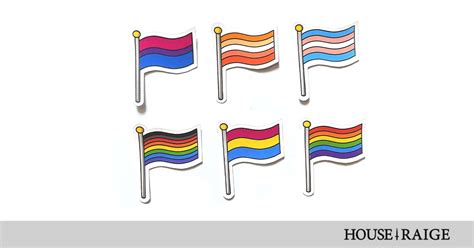 Mini Pride Flag Stickers ⋆ House of Raige