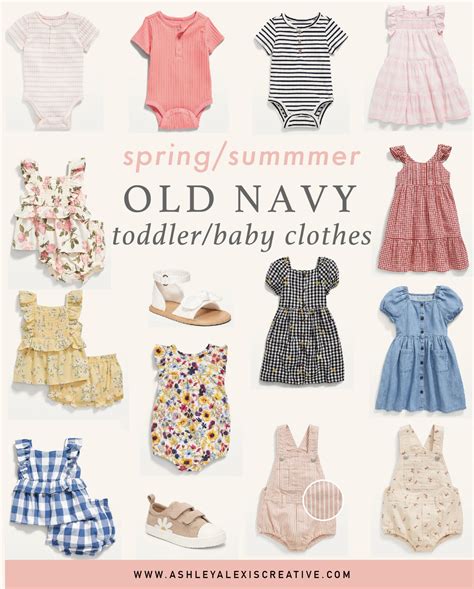 Old Navy Baby/Toddler Spring Clothes • Ashley Alexis Creative