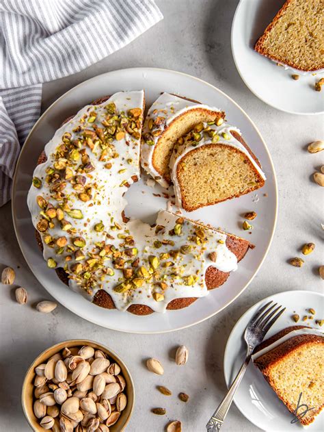 Pistachio Bundt Cake from Scratch