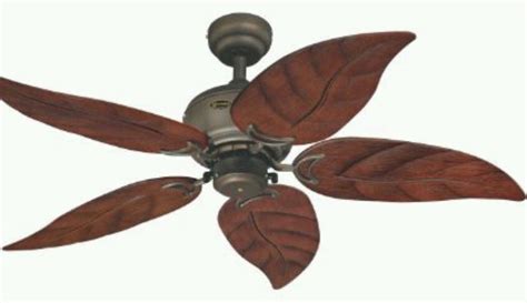 48" Tropical Palm Leaf Ceiling Fan Indoor Outdoor Single Light 3 Speed Quiet Air - Lamps ...