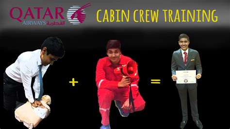 CABIN CREW TRAINING AT QATAR AIRWAYS - YouTube