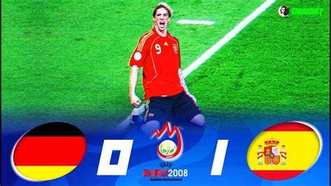 Germany 0-1 Spain - EURO 2008 Final - Torres' Winner - Extended ...