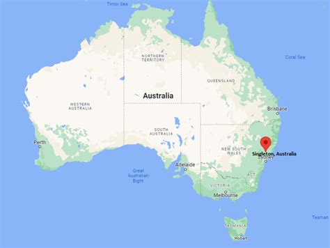 Where is Singleton, Australia? | Where is Singleton Located in Australia Map